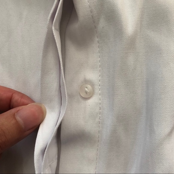 White Button Down Shirt - Picture 3 of 6